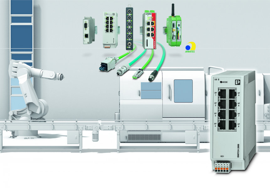 ETHERNET INDUSTRIAL E WIRELESS CRESCEM E DERRUBAM O BUS DE CAMPO